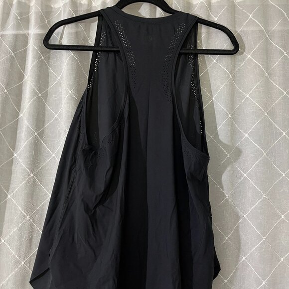 black lululemon athletic tank top size 10 - Picture 3 of 5